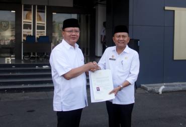 Tersenyum Lepas dan Bahagia, Sekda Hamka Resmi Akhiri Masa Pengabdian sebagai ASN
