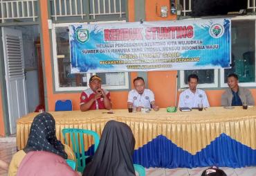 Rembuk Stunting Desa Bukit Sari
