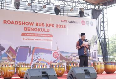 Wagub Rosjonsyah Hadiri Pembukaan Roadshow Bus KPK 2023
