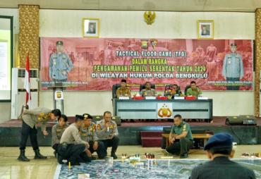 Pemprov Apresiasi Langkah Polda Bengkulu dalam Gelar Simulasi Pengamanan Pemilu Serentak 2024