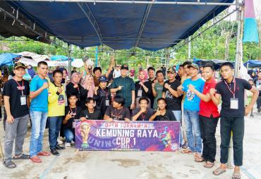 Gubernur Rohidin Berharap Kegiatan Turnamen Lahirkan Atlet Bola Kaki Potensial