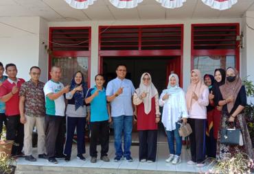 Anggota Komisi I DPRD Provinsi Bengkulu, Drs. Sumardi, M.M saat kunker di Bengkulu Utara
