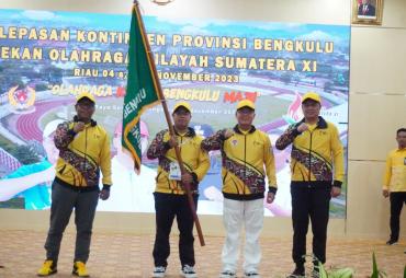 Pelepasan Kontingen PORWIL XI Sumatera