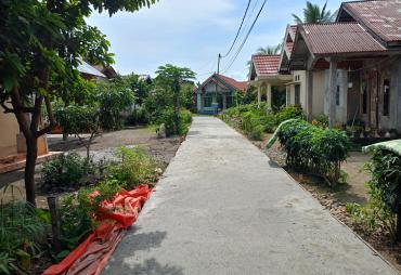 Dinas PUPR Kepahiang Rehab Jalan Karya Seni Padang Lekat