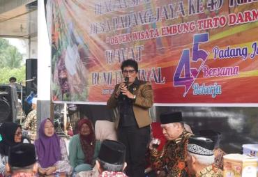 Ketua DPRD Bengkulu Utara Sonti Bakara hadiri Ruwat Fetival Bumi