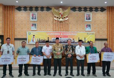 Launching Aplikasi SIP-LAH, Pemprov Bengkulu Permudah…