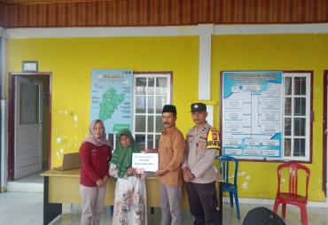 Pembagian BLT DD Desa Tangsi Duren