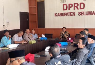 Hearing DPRD Seluma bahas polemik Desa Dusun Baru
