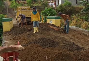 Pembangunan di Desa Simpang Kota Beringin