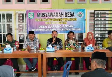 Musyawarah Desa Karang Anyar