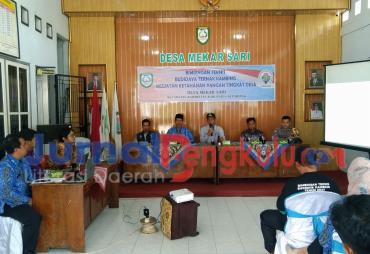 Program Ketahanan Pangan, Pemdes Mekar Sari Gelar Bimtek…