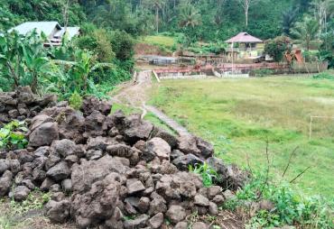 Lokasi pembangunan jalan rabat beton