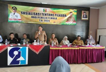 Sosialisasi Pilkada Tahun 2024 Bagi Pemilih Pemula di…