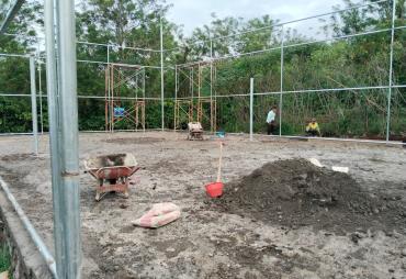 Pembangunan Lapangan Volly