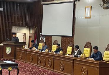DPRD Provinsi Gelar Paripurna Pembahasan Kode Etik dan Raperda Disabilitas