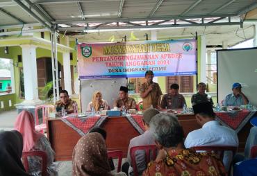 Pemdes Imigrasi Permu Gelar Musyawarah Pertanggungjawaban…