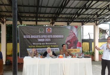 Anggota DPRD Fatmawati Gelar Reses di Kelurahan Pagar Dewa