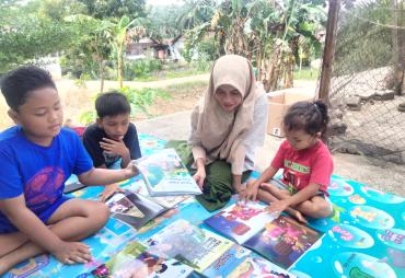 Bangkitkan Minat Baca di Kalangan Masyarakat, Desa Sidodadi…