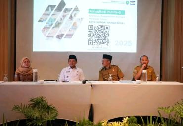 Walikota Dedy Wahyudi Buka Konsultasi Publik Penyusunan RDTR Muara Bangkahulu dan Sungai Serut