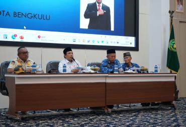 WaliKota Bengkulu Apresiasi Kinerja Kasat Pol PP dalam Rakor Ketentraman dan Ketertiban