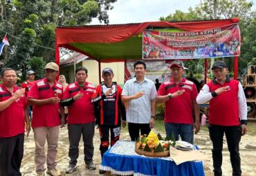 Bupati Bengkulu Utara Hadiri Tasyakuran Jalan Hotmix Desa Air Simpang