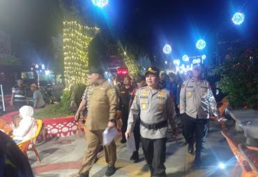 Wawali Turun Langsung, Jam Malam Pelajar Disosialisasikan Hingga Pantai Panjang