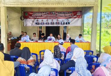 Serap Aspirasi Pascabanjir, DPRD Lebong Dapil II Gelar…