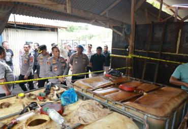Polda Lampung Berhasil Bongkar Sindikat Penimbunan BBM…