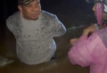 Banjir Bandang Terjang Lebong, Air Capai Dada Orang Dewasa…
