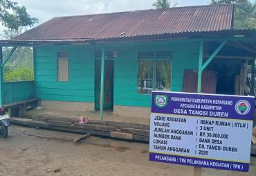 Pemdes Tangsi Duren Segera Laksanakan Rehap Bedah Rumah…