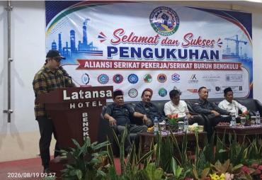 HIPMI Bengkulu dan Serikat Buruh Bersinergi, Bidik Lapangan Kerja dan Ekonomi Daerah