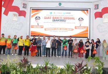 Dedy Wahyudi Pimpin LEKAD ke-4, Ratusan Paket Sembako…