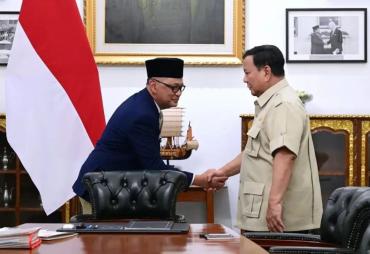 Presiden Prabowo Terima Laporan Kementerian Haji, Masa…